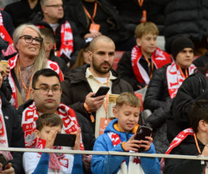 Tak się bawią kibice na meczu Polska - Albania. Gorąca atmosfera na PGE Narodowym