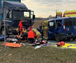 Tragedia na drodze pod Wąbrzeźnem! Nie żyje młody kierowca 