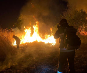 INFERNO w Żabnie! Sześć jednostek straży pożarnej walczyło z płomieniami
