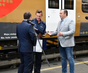 Policjant  został nagrodzony za swoją postawę