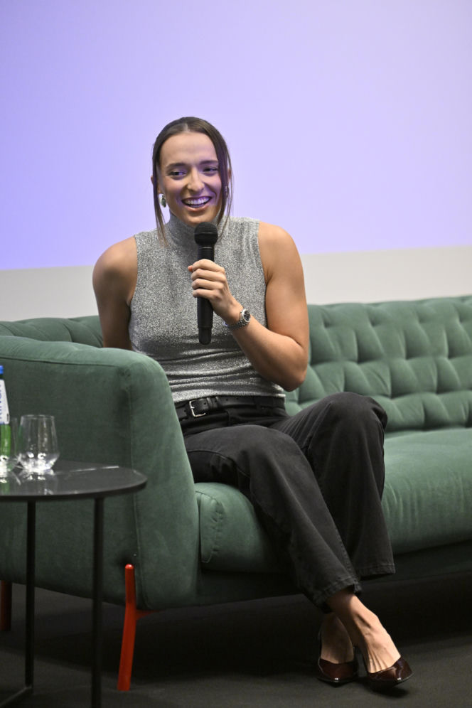 Iga Świątek rozdała stypendia