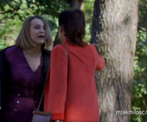 M jak miłość. Kinga (Katarzyna Cichopek), Kamila (Anna Gorajska)
