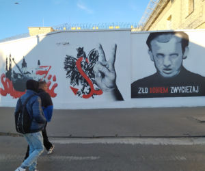 Powstawanie nowego muralu Solidarności w Siedlcach - 28.09.2021
