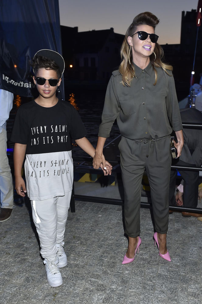 Edyta Górniak z synem