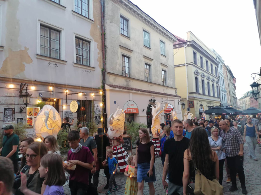 Korowód Światła w Lublinie