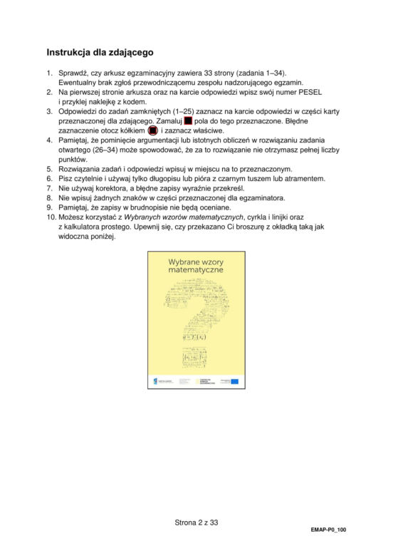 Matura 2025 - matematyka