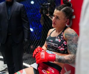 Ewelina Woźniak po walce na KSW 116