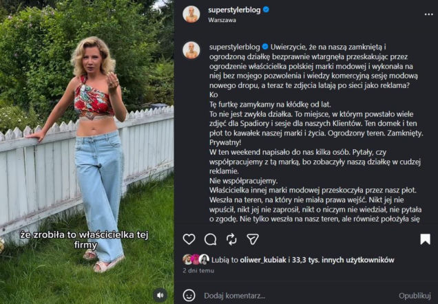 Afera działkowa SuperStyler