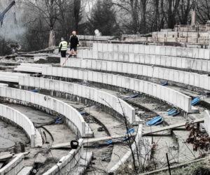 Modernizacja amfiteatru w Żydowcach - styczeń 2020