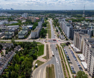 Osiedla wzdłuż ul. Światowida w Warszawie