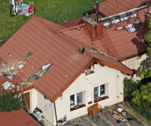 Pożar w domu opieki. Syn właścicieli rzucił się na ratunek. Finał jest tragiczny