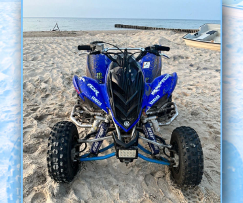 Rajd po plaży mógł zakończyć się nieszczęściem