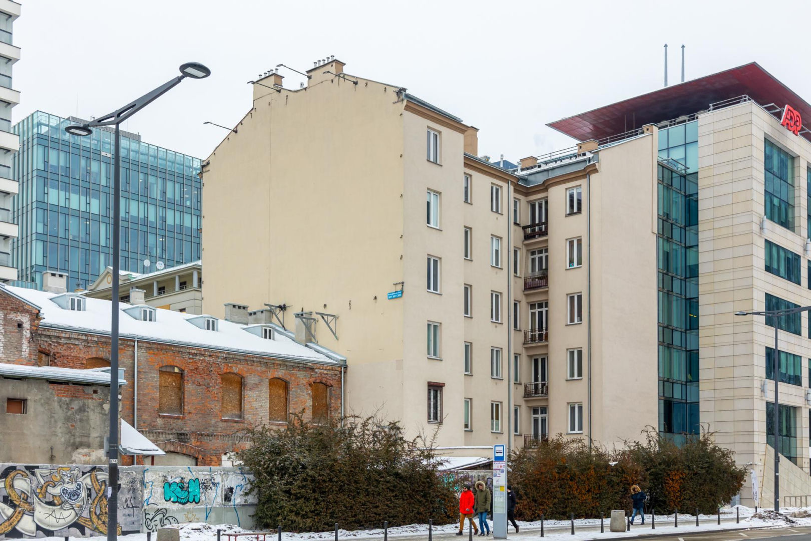 Rejon ulicy Prostej 70 w Warszawie