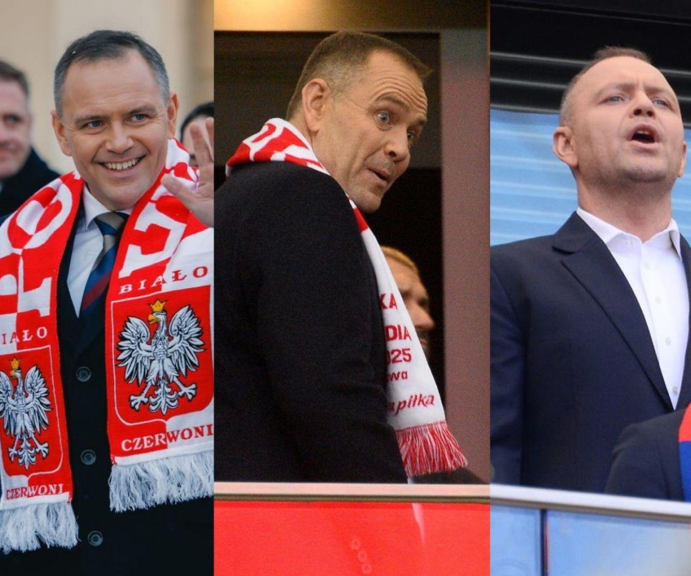 Karol Nawrocki wśród kibiców