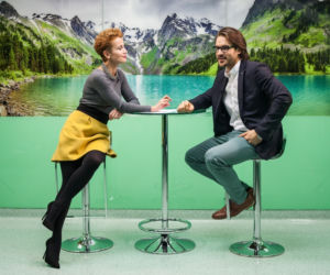 To nie koniec świata Olga (Katarzyna Zielińska) Adam (Piotr Stramowski)
