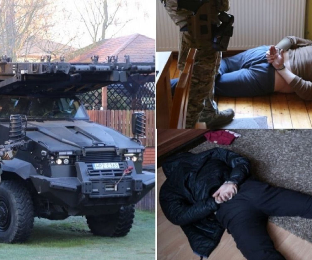 Strzelanina w banku pod Warszawą. Napadł na bank, bo miał chorą żonę
