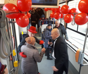 Specjalny tramwaj i... walka o budki lęgowe czyli krakowianie świętowali walentynki