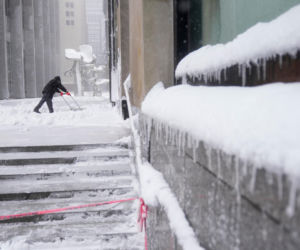 Wielka śnieżyca w Nowym Jorku! Zabronili podróży. Zobacz zdjęcia