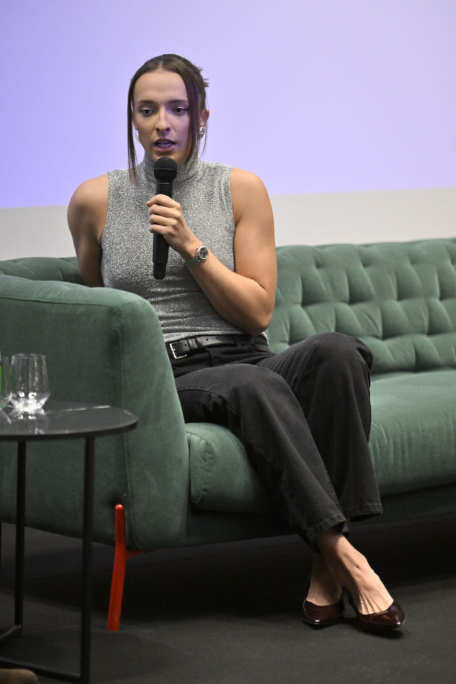 Iga Świątek rozdała stypendia