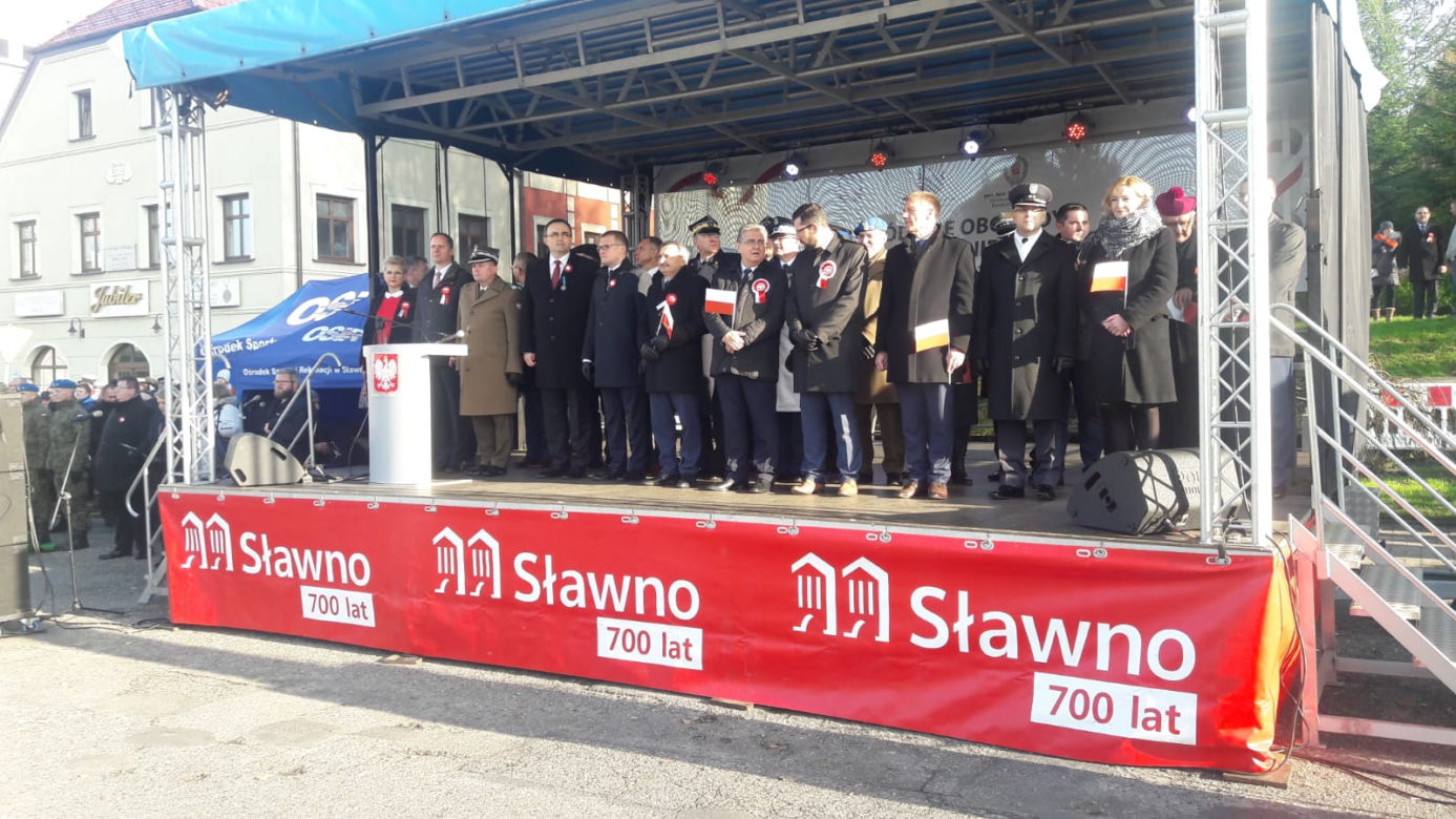Wojewódzkie obchody Święta Niepodległości w Sławnie