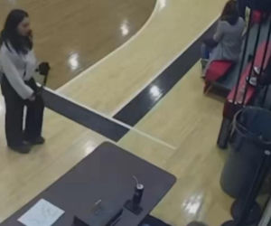 Bijatyka matek i ojców w katolickiej szkole! Ich dzieci patrzyły