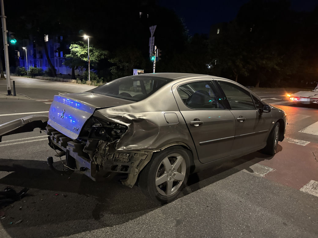 Śmiertelny wypadek na Bazyliańskiej. Nie żyje motocyklista
