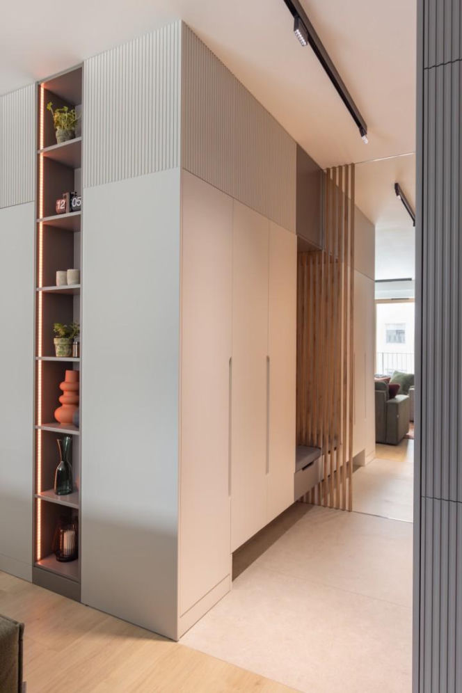 Mieszkanie projektu WOZ. design na Kolejowej, Warszawa