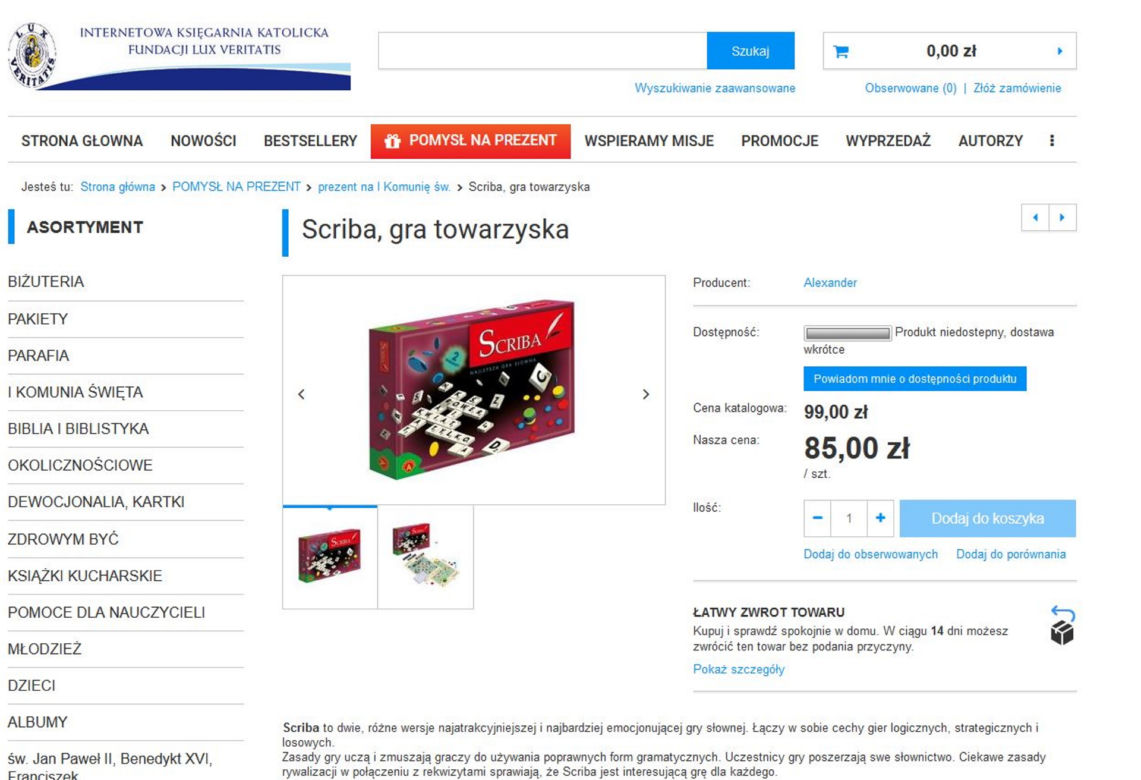 Prezenty na I Komunię od ojca Rydzyka. Ceny powalają 