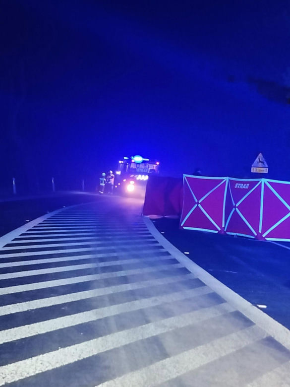 Do śmiertelnego potrącenia pieszego 71-latka doszło po godz. 18.00 w środę 22 stycznia