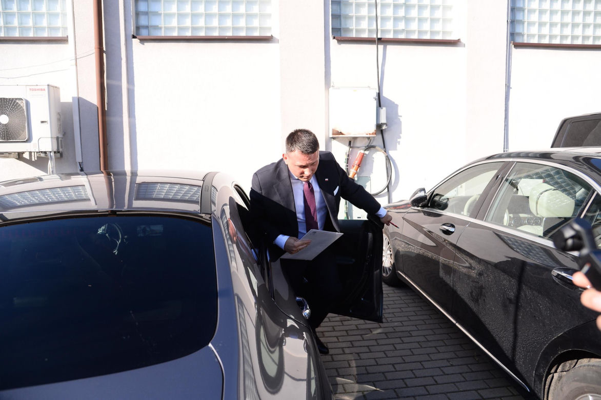 Sławomir Mentzen przyjechał na debatę Super Expressu