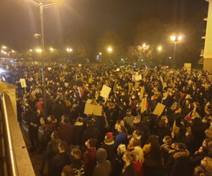 ''Czarny Marsz'' w Białymstoku