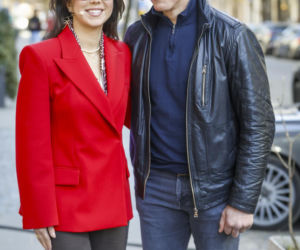 Krzyszof Diablo Włodarczyk z żoną