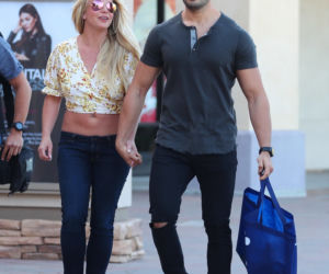 Britney Spears i jej chłopak Sam Asghari na zakupach