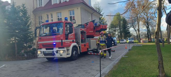 Próbna ewakuacja w zamojskim "rolniczaku"