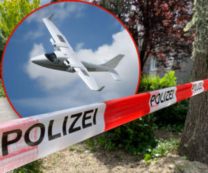 Samolot uderzył w dom jednorodzinny. Zginęły dwie osoby