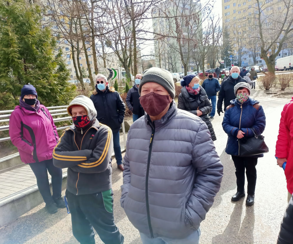 Protest pod siedzibą LWSM „Morena” w poniedziałek, 15.03.2021 r.