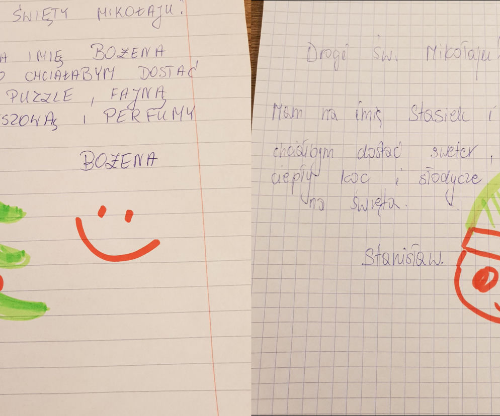 Mieszkańcy DPS-u w Bełchatowie napisali list do Św. Mikołaja