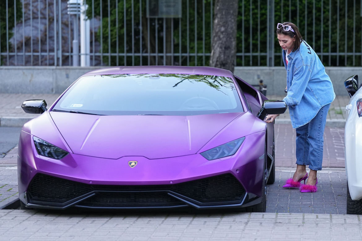 Klaudia Halejcio jeździ Lambo za 2 miliony