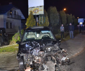 Tarnów: 18-latek wymusił pierwszeństwo na drodze. 4 osoby trafiły do szpitala