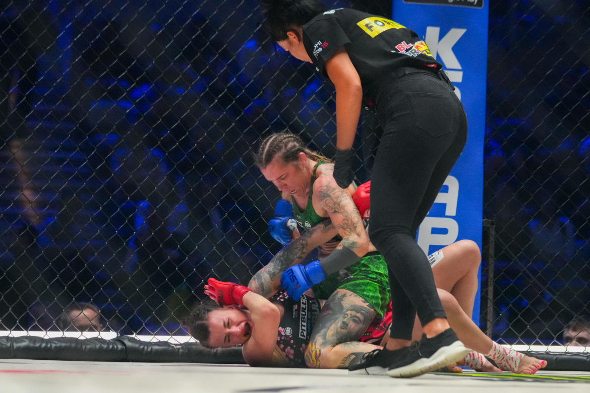 Ewelina Woźniak po walce na KSW 116