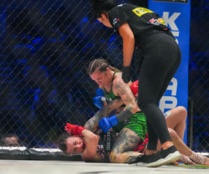 Ewelina Woźniak po walce na KSW 116