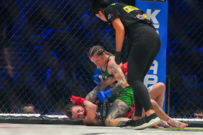 Ewelina Woźniak po walce na KSW 116