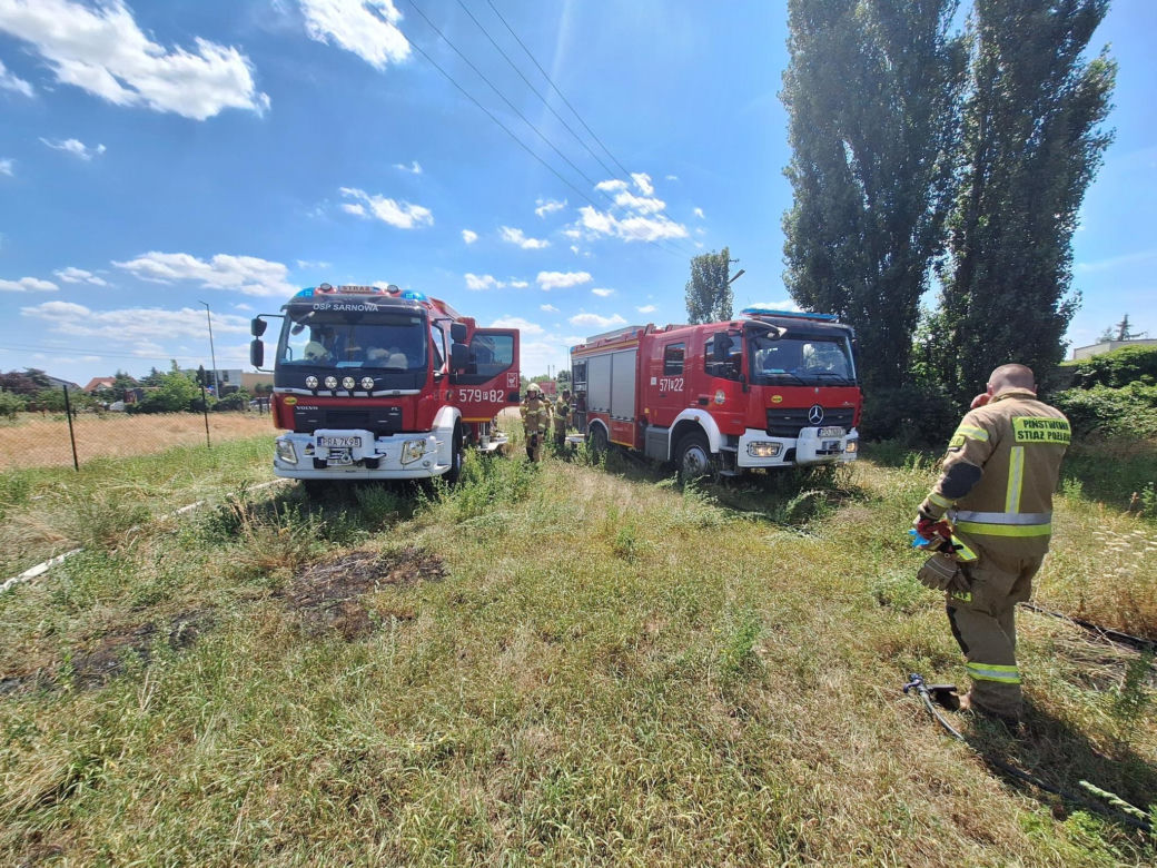 Pożar w Rawiczu