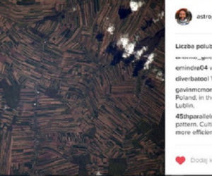 Bychawa widziana z kosmosu