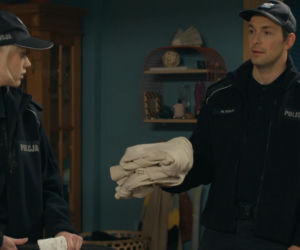 Barwy szczęścia, odcinek 3428. Marcin Kodur, (Oskar Stoczyński), Daria (Natalia Szczypka)