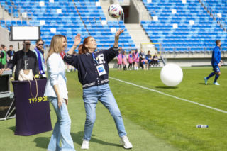 Gwiazdy na meczu TVP - Artyści