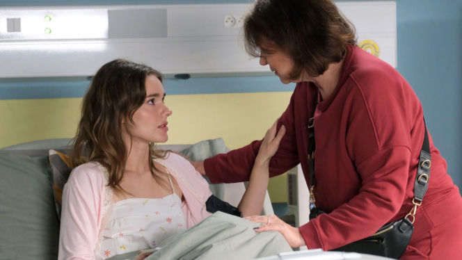 M jak miłość odc. 1907. Franka (Dominika Kachlik), Marysia (Małgorzata Pieńkowska)