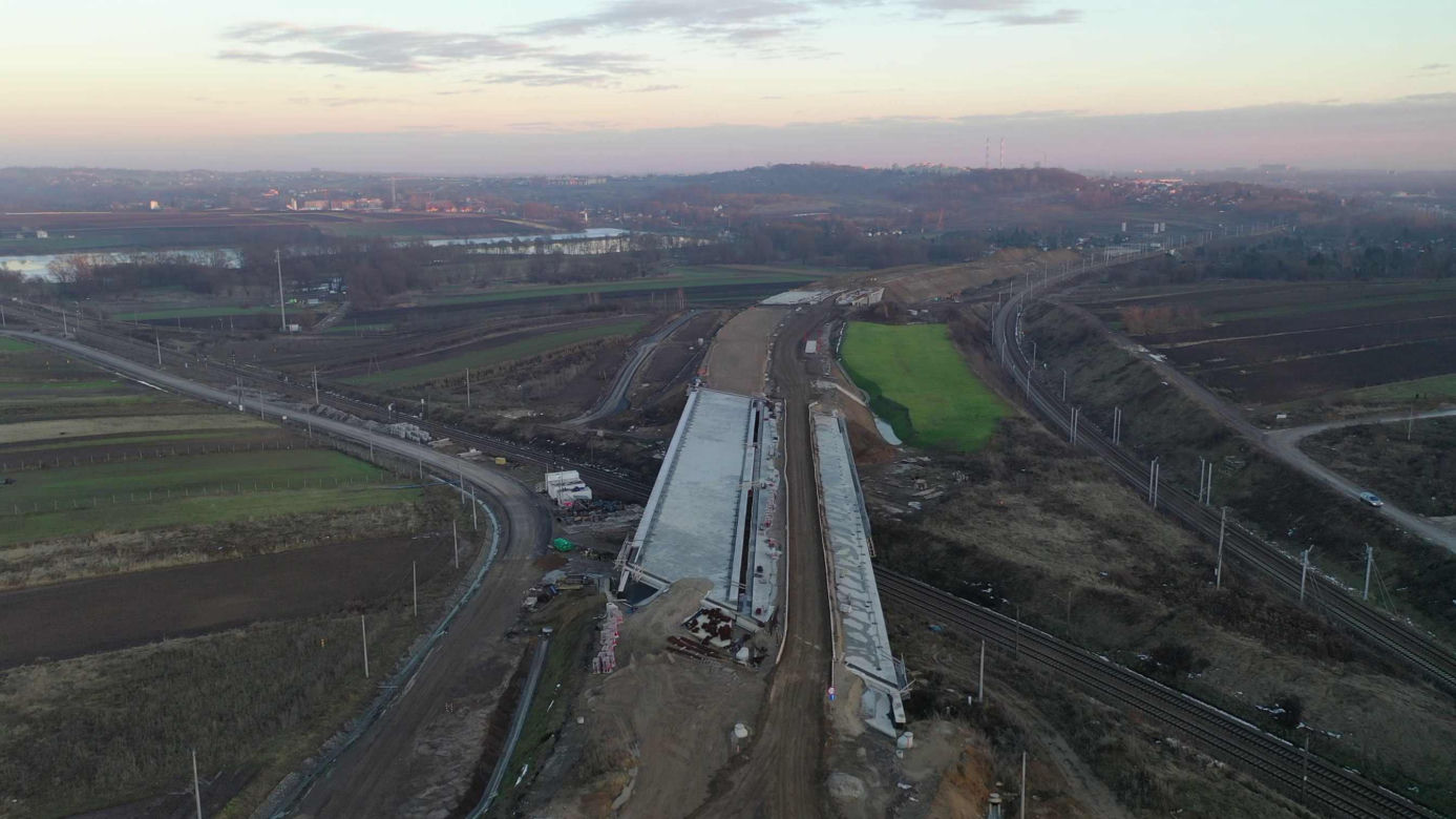 Północna obwodnica Krakowa. Sprawdzamy postępy prac (STYCZEŃ)