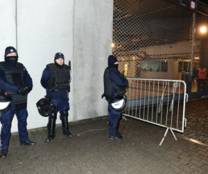 Policja obstawia mecz Legia - Zagłębie