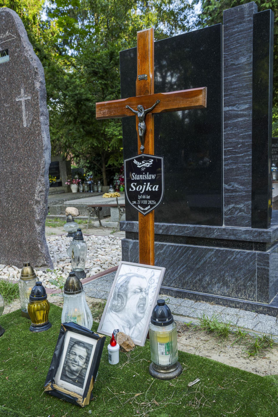 Grób Stanisława Sojki